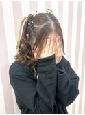 ガーリースタイル/心斎橋/ヘアメ/セットサロン