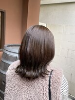 ココカラヘアー ニコ(cococara hair nico)&nbsp;ベージュ/外ハネ/透明感カラー