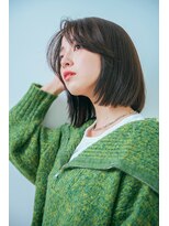 ファイル バイ リトル(file by little)&nbsp;かきあげバングぷつっとボブ［天神駅］