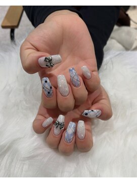 ゼストソエル(ZEST soell) チェックネイル