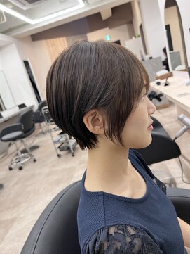アルメリア 池袋(Arumeria) 大人ショートボブ丸みショートカットマッシュショート前髪あり