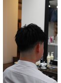短髪フェード