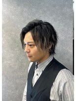 メンズサロン キング 高槻店(Men’s salon K!ng)&nbsp;波巻きツイストスパイラルパーマ/フェザーパーマ/眉毛/メンズ