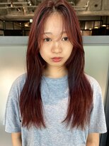 リック(lic)&nbsp;【吉祥寺lic/芦田】艶髪ワインレッドカラー