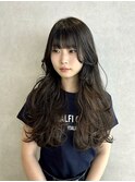 韓国スタイル/透明感カラー/レイヤーカット