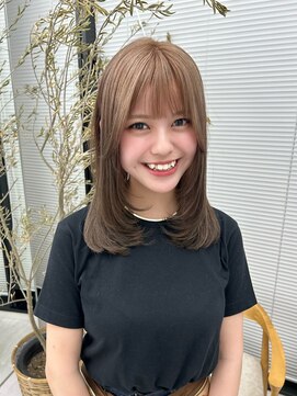 ビューナゴヤ 名駅(VIEW NAGOYA) レイヤーカット/ミディアムレイヤー/似合わせカット/前髪カット