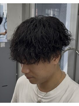 オーバル ジングウマエ(OVARL jingumae) 細かめ縦落ちパーママッシュ