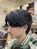 【sho指名限定】カット＋(フェザーorニュアンス)パーマ＋1stepTR　￥14000