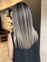 サニー 渋谷(SUNNY)&nbsp;バレイヤージュ、ハイライト、レイヤーカット、ケアブリーチ