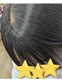 ラポールヘア 春日井神領店(RAPPORT HAIR)&nbsp;縮毛矯正は気になるお顔周りの細かい毛までしっかり伸ばします☆