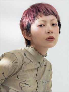 アースオーセンティック 扶桑店(EARTH Authentic) レッド×ブラックヘア