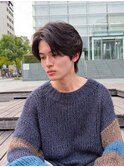 ツイストスパイラルパーマ波巻きスパイラル刈り上げマッシュ