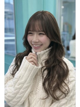 ビービー(BeB) 【新垣】髪質改善×ブリーチなしミルクティーカラー