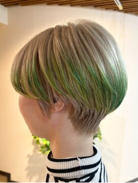 ブリッツ レボ(BLITZ-REVO) 着物ヘア/大人ガーリー/ダークアッシュ/似合わせカット/柏駅