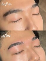 ハイプ 木更津(HYPE)&nbsp;【メンズアイブロウ】MEN’S HAIR/刈り上げセンターパート