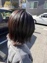 クネア(kunea)&nbsp;ナチュラルブラウン/切りっぱなしボブ