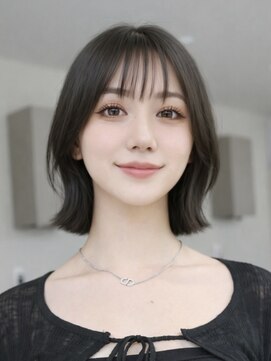 オーラ オモテサンドウ(Aura omotesando) 透け感レイヤーボブ