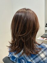 アールサロン オカザキ(Rr salon.OKAZAKI)&nbsp;くびれを作るレイヤーで 今っぽいシルエットに