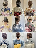 リムネ 四谷店(RIMUNE)&nbsp;浴衣ヘアセット／花火大会／浴衣ヘアアレンジ