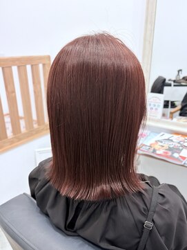 fuu. hair design【フゥヘアデザイン】【9月 NEW OPEN(予定)】 外ハネファンシーピンク