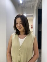 シーン 読売ランド前(SCENE)&nbsp;レイヤーカット/オリーブベージュ