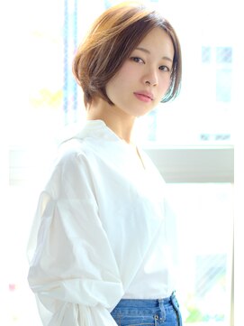 ミュージアム(MUSEUM) ■MUSEUM■センターパ―トのハニーヘアエフォートレスショート♪