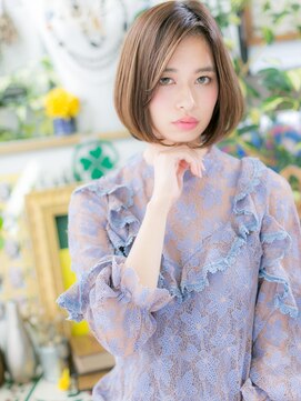 カバーヘアアンドスパ ブリス 浦和(COVER HAIR&SPA bliss) *bliss浦和*外国人風…チラ見え目元のノーバングstylea