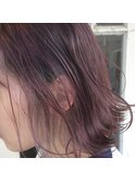 【お客様スタイル】ダブルカラーピンクアッシュ
