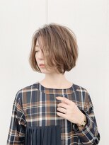 ルーファス 恵比寿 渋谷(Ruufus) 大人の甘めAラインボブ【Ruufus恵比寿渋谷】314b8