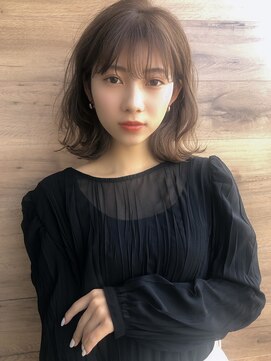 ピシェ ヘア デザイン(Piche hair design) オトナ可愛い　ミディアムヘア