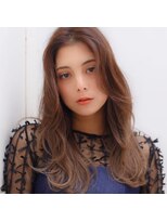 トリコ心斎橋(trico)&nbsp;新木優子風レイヤーパーマ×アディクシーカラー