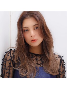 トリコ心斎橋(trico) 新木優子風レイヤーパーマ×アディクシーカラー