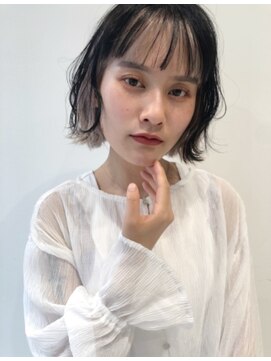 ヘアデザイン ロッコ(hair design ROCCO) * インナー× 外ハネボブ *