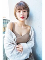 クラン(clan) 前下がりボブ/モテ髪カタログ/小顔に見せるヘア/前髪カット