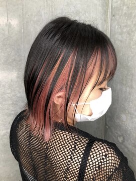 ロダット 横浜(LODAT by little) インナーカラー×エンジェルピンク【LODAT横浜】