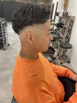 ナンバー(number+) 20代30代メンズツイストパーマ束感トラッドオシャレ感ショート