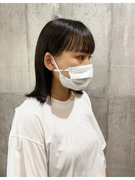 エンリッチヘア(enrich hair) 切りっぱなしボブ