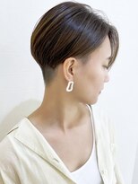 モリオ フロム ロンドン 成増店&nbsp;【morio成増/ムラマツ】大人刈り上げ　ハンサムショート