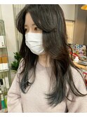 韓国風ヘア
