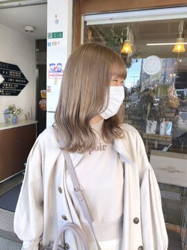 ボン マール ヘアー(Bon Male hair) 【ミルクティーグレージュ】