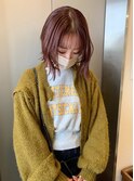 ピンクラベンダー/くすみピンク/ツヤ髪●20代30代【HIYORI】