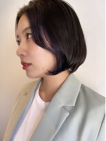 ニコフクオカヘアーメイク(NIKO Fukuoka Hair Make) 【NIKO】ブルーラベンダー/暗髪垢抜けカラー/透け感カラー
