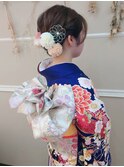 成人式前撮りヘア