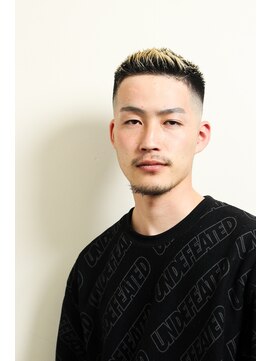 レンゲン(LENGEN) メンズかき上げニュアンスマッシュサイドパート韓国マッシュ