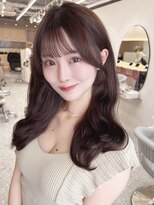 ラルムバイシー 新宿(LARME by Sea)&nbsp;韓国風顔まわり×くびれヘア【新宿/髪質改善】おくれ毛.レイヤー