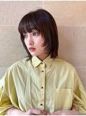 ボブ/顔周りカット/レイヤー/結べるボブ/銀座有楽町丸の内