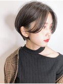 上品な大人のハンサムショート