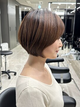 ハルキミナト ジャパン トウキョウ(HARUKI MINATO japan TOKYO) 大人丸みショート/30代/40代/50代/前髪あり/ショートカット