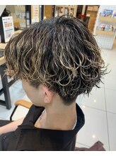 ルクール 上越店 波巻きパーマ×スパイラル/20代30代40代50代