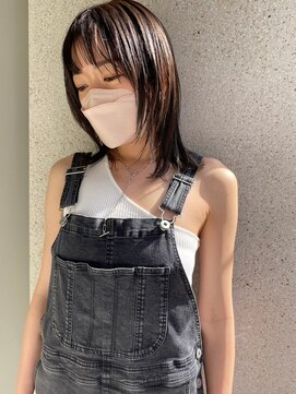 メゾンマイル 恵比寿(maison mile) ハッシュカット/似合わせカット/レッドブラウン[恵比寿駅]